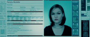 Digital file of Nicky Parsons in the movie "The Bourne Ultimatum"